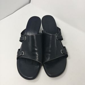 Munro Latex Natural Rubber Heeled Sandals Wmn. 8